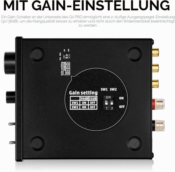 Nobsound G2 PRO 300W Mini HiFi Subwoofer/Vollfrequenz Mono Leistungsverstärker Audio Verstärker