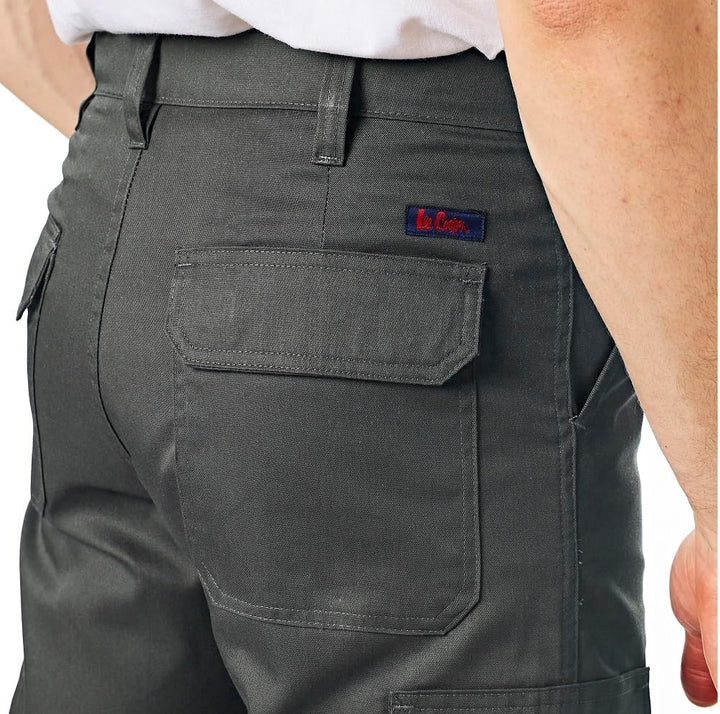 Lee Cooper Herren LCPNT205 robuste und pflegeleichte Arbeitshose mit mehreren Taschen Grau 36W / 33L