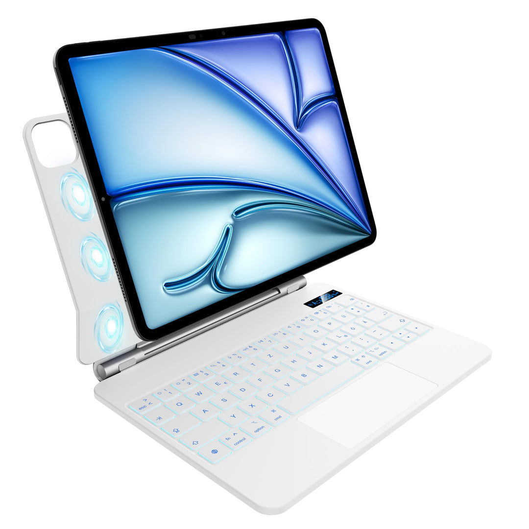 Tastatur Hülle für iPad Air 11 Zoll M2 2024, iPad Air 5./4. Gen und iPad Pro 11 Zoll 4./3./2./1. Gen