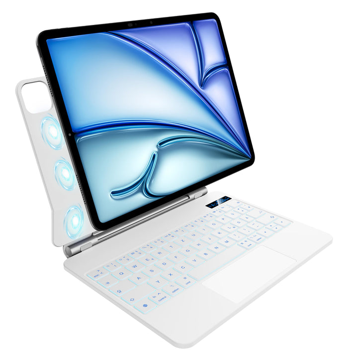 Tastatur Hülle für iPad Air 11 Zoll M2 2024, iPad Air 5./4. Gen und iPad Pro 11 Zoll 4./3./2./1. Gen