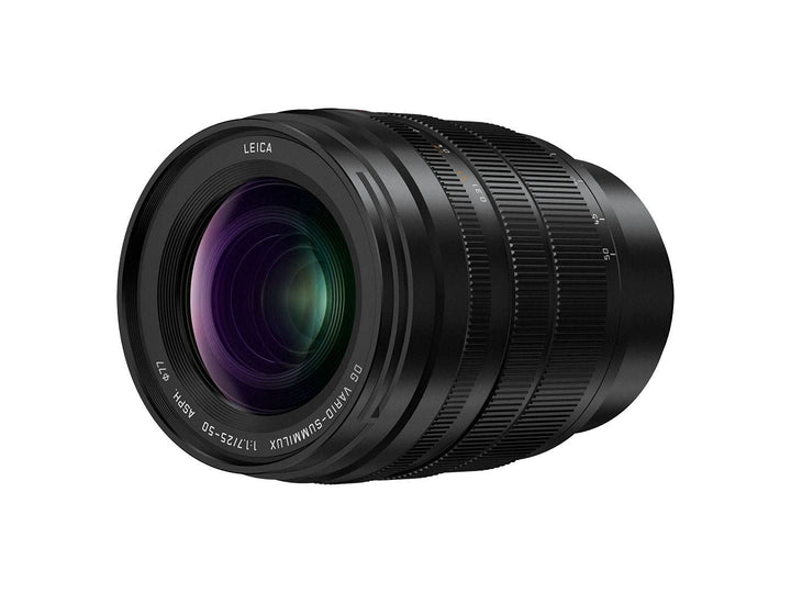 Panasonic Lumix H-X2550E Leica DG Objektiv, Zoomobjektiv 25-50mm (KB:50-100mm), F1.7, Staubschutz, S