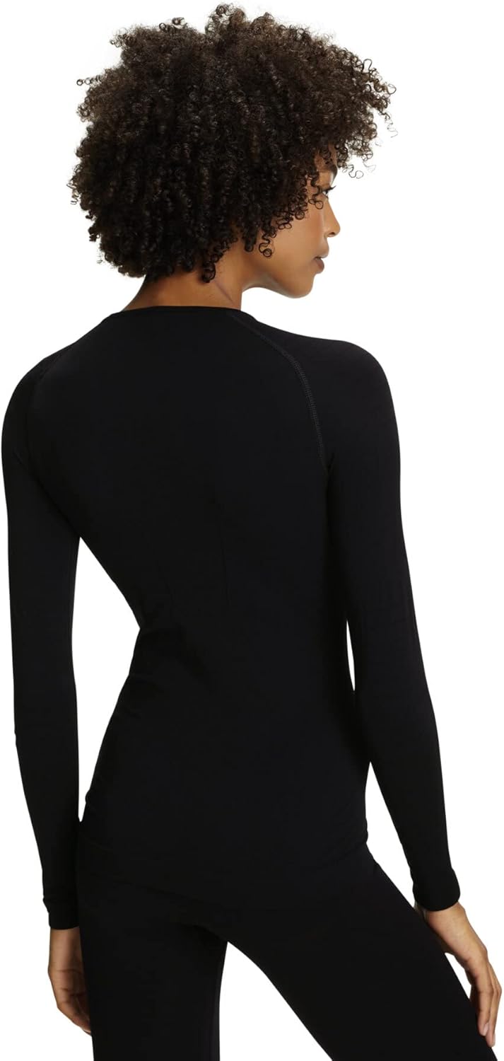 FALKE Damen Warm Round Neck Funktionsshirt Langarm für milde bis kalte Temperaturen warme Funktionsu