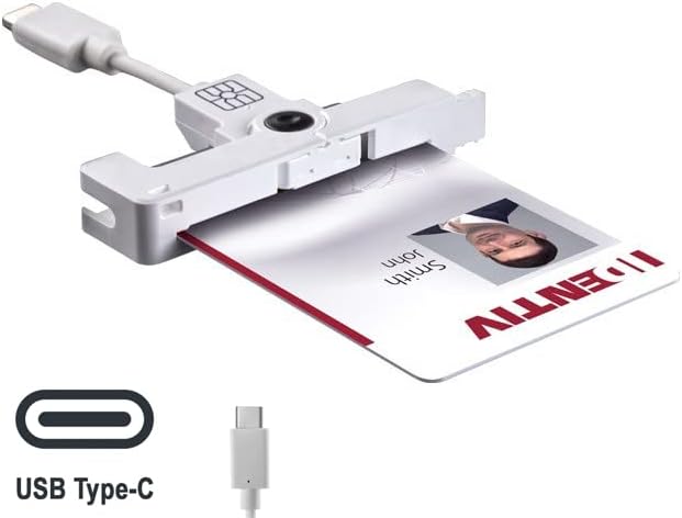 Identiv SCM uTrust SCR3500 C Type C Stecker - kompakter SmartFold liest kontaktbehaftete Chipkarten