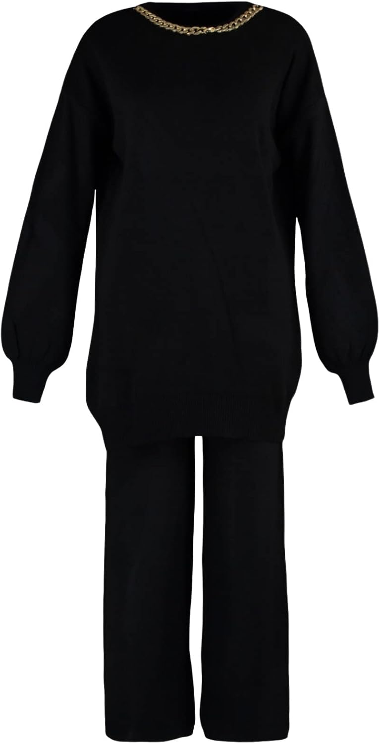 TRENDYOL Damen Sets, Flach, Gewebt, Bescheidene Ober-und Unterteile Aufeinander abgestimmtes Outfit