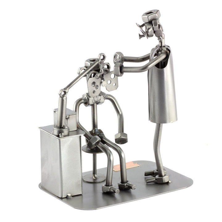 Steelman24 I Schraubenmännchen Augenarzt I Made in Germany I Handarbeit I Geschenkidee I Stahlfigur