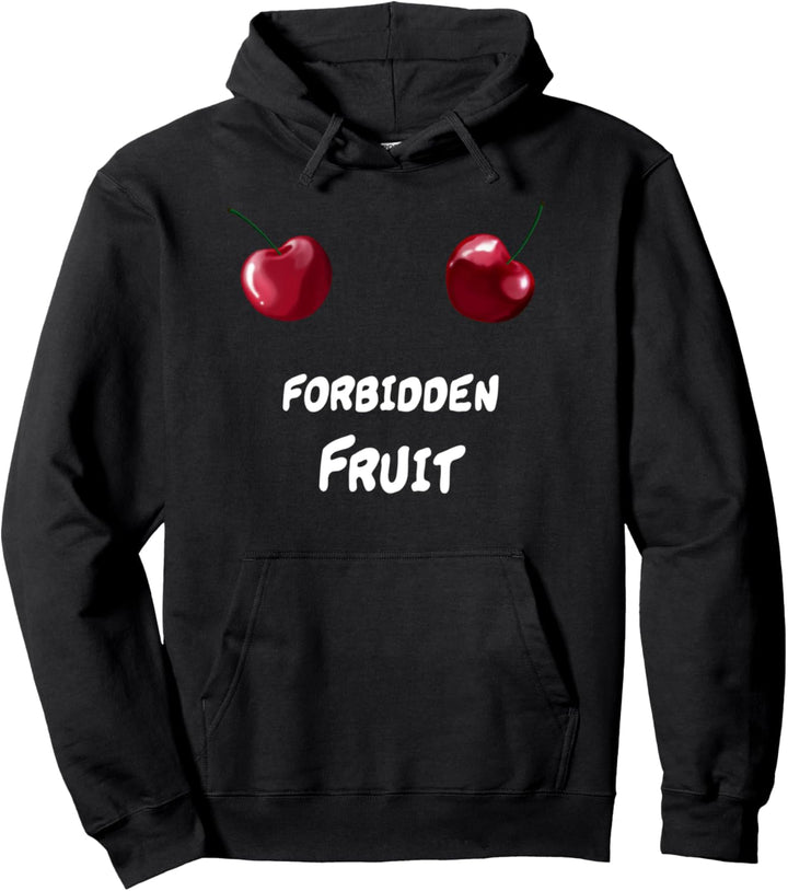 Kirschen / Cherry breast - forbidden fruit (D010-0610A) Pullover Hoodie