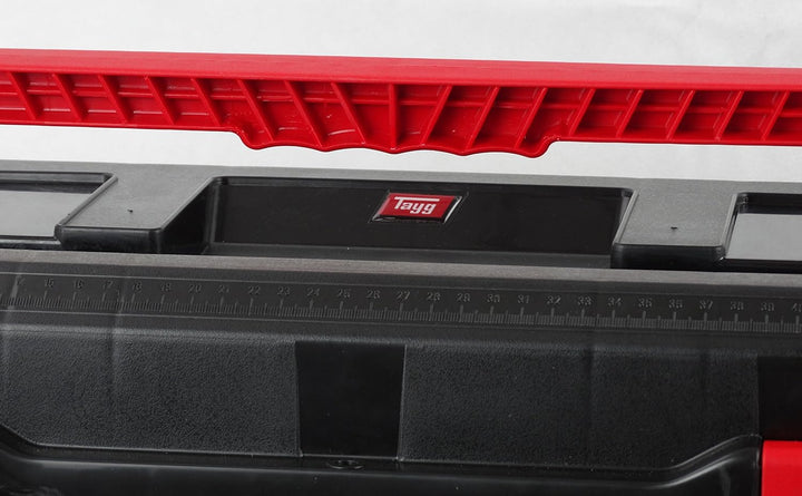 TAYG TOOLBOX Werkzeugkasten aus Kunststoff Nr.31 Sortimentkoffer Nr. 31 mit Einlage und Box 445 x 23