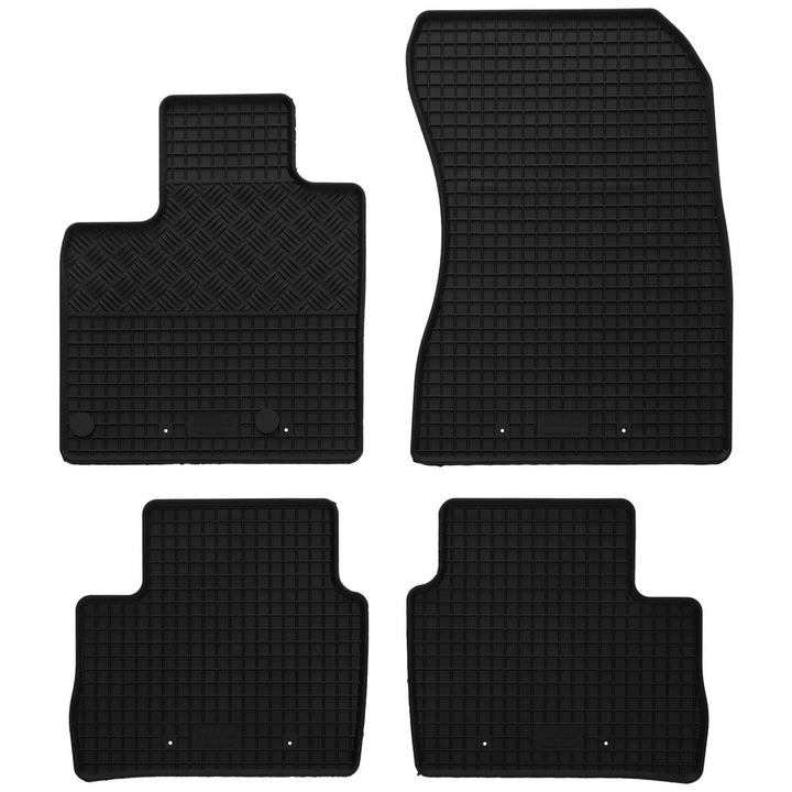 Gummi Fussmatten passend für Nissan Qashqai J12 ab 6/2021 AZUGA AZ10091538 Gummimatten Automatten