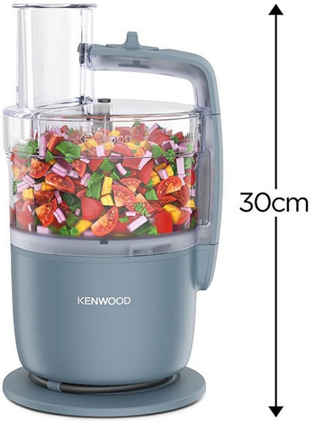 Kenwood MultiPro Go FDP22.000GY, Robot da Cucina che Trita, Affetta, Grattugia, Riduce in Purea e I