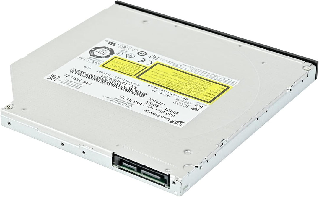 Silverstone TOB04 Ultraschmales Internes Optisches 9,5-mm-Ultra-HD-Blu-ray-Laufwerk SATA SST-TOB04-V