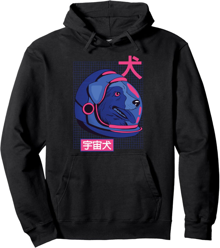 Vaporwave Aesthetic Clothes Egirl Eboy Japan Style Hund Pullover Hoodie