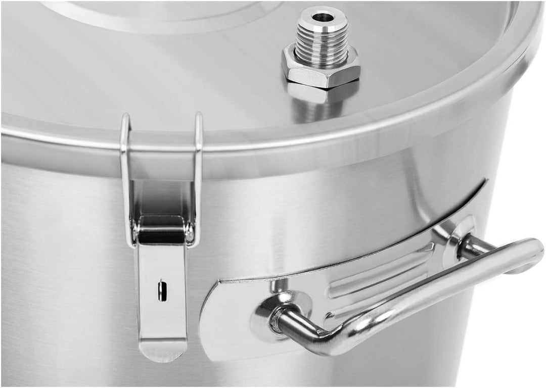 Royal Catering RCBM-45CFC Maischekessel 30 L integrierte Kühlspirale Fermentierkessel Gärkessel Ferm
