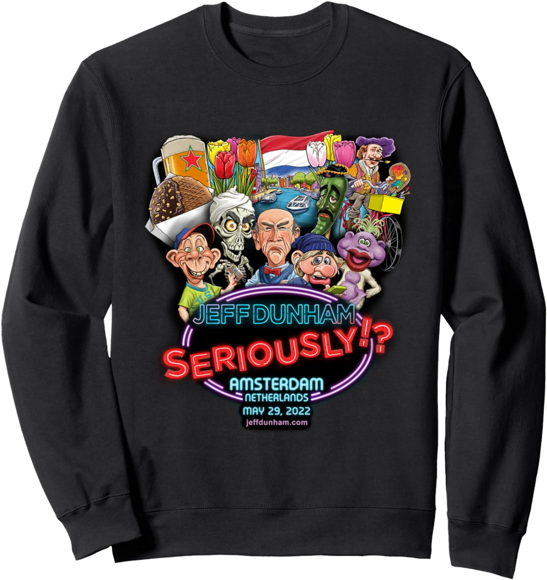 Jeff Dunham Amsterdam, Netherlands (2022) Sweatshirt