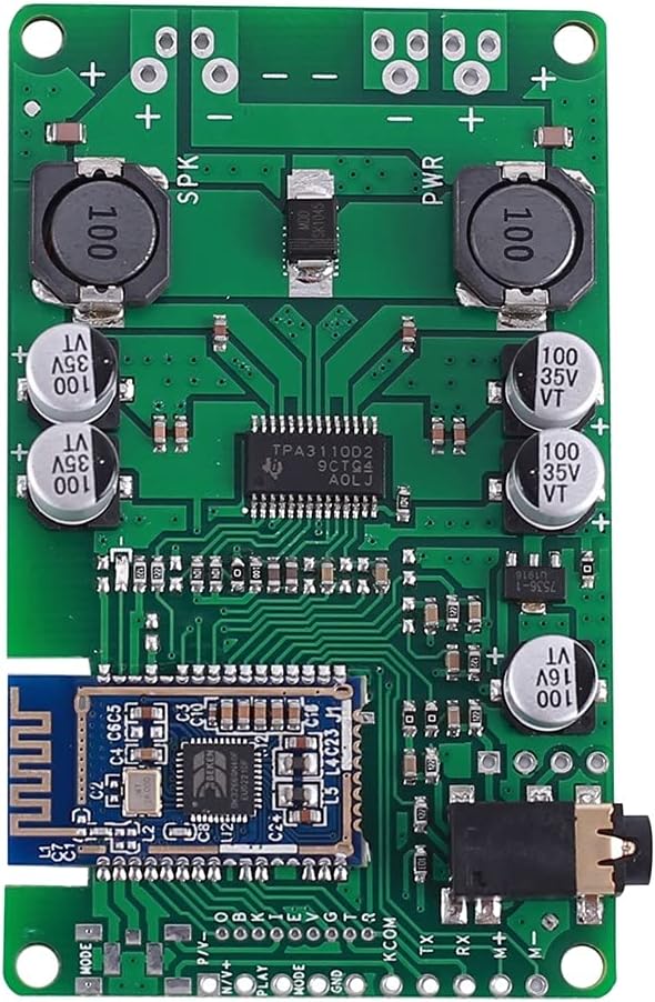 DONGKER Mono Amplifier Board, DC 8V-26V BK3266 Bluetooth 5.0 Mono Verstärkerplatine, 20W/30W Bluetoo
