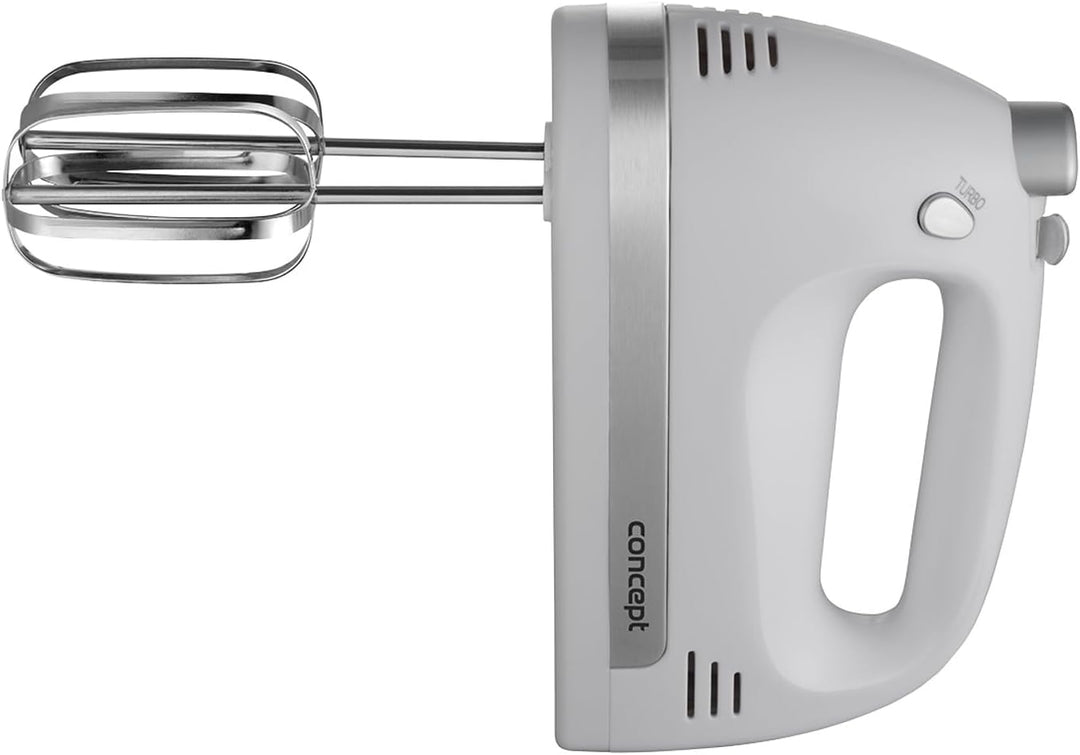 Concept Handmixer SR3390-500 W, 5 Geschwindigkeiten, Turbofunktion, ergonomischer Griff, Schneebesen