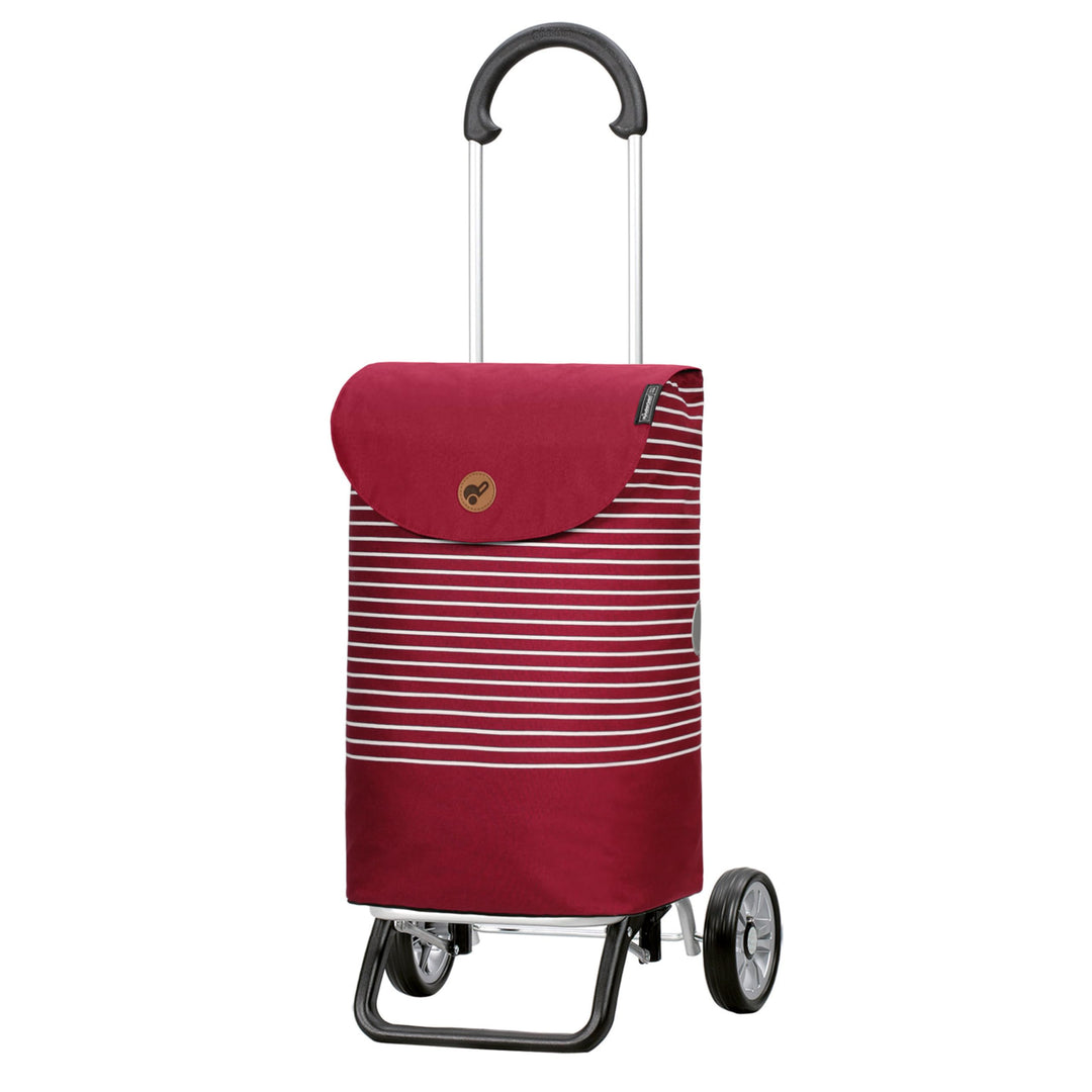 ANDERSEN Einkaufstrolley - Scala Shopper Plus Tilde rot 37 L einkaufen, hochwertig, modern, Aluminiu