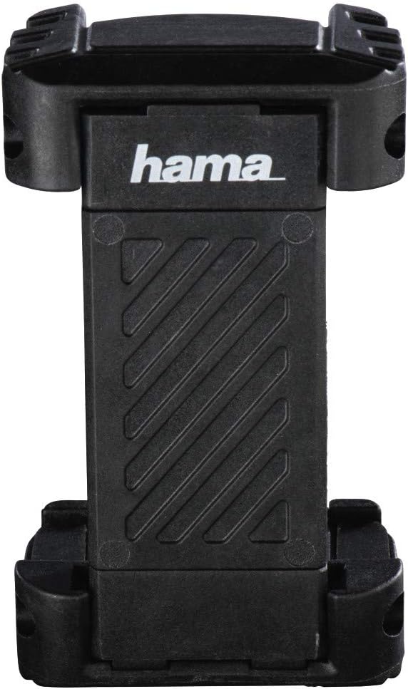 Hama Stativ Flexpro (für Smartphone, GoPro und Kameras, mit Gelenkfüssen, Höhe 27 cm) schwarz, Schwa