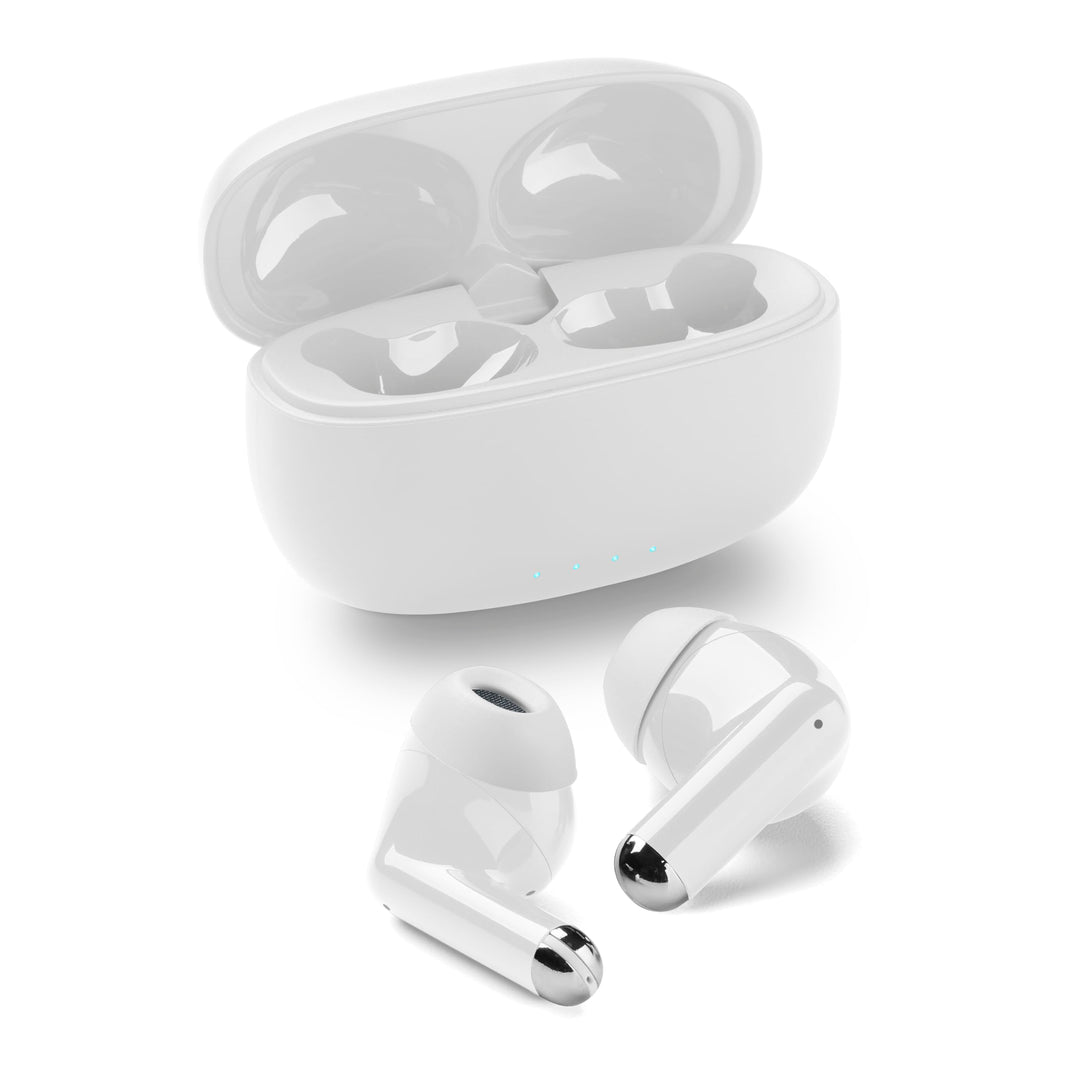 Music Sound Drift Bluetooth In-Ear-Kopfhörer kabellos mit kompaktem, farbenfrohem Case, Auto-Pairing