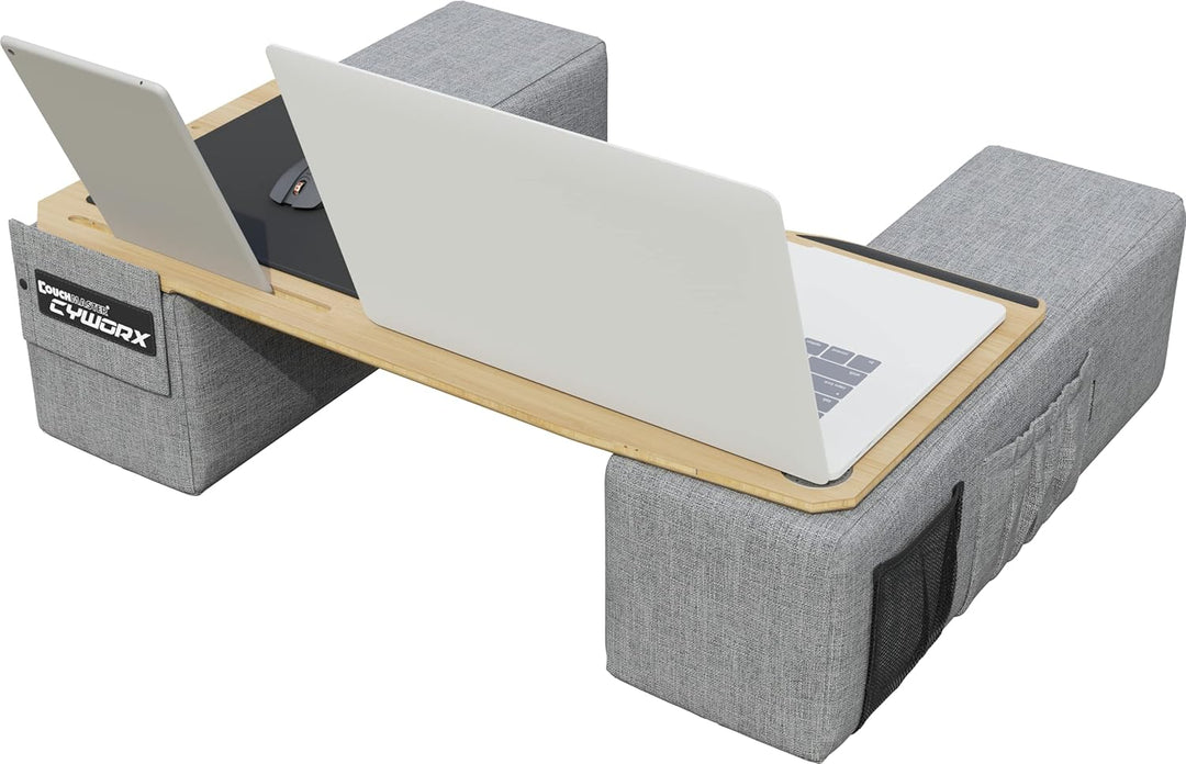 Couchmaster® CYWORX (Ergonomisches Lapdesk für Notebooks oder Wireless Peripherie, inkl. Kissen, gee