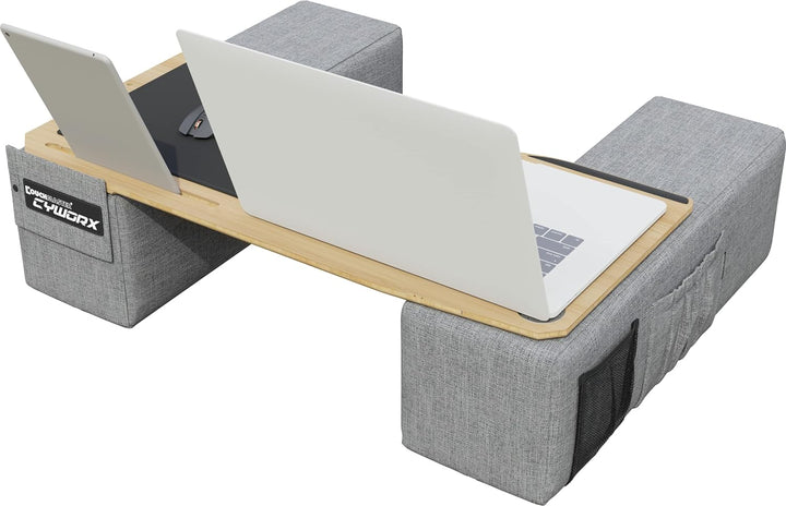 Couchmaster® CYWORX (Ergonomisches Lapdesk für Notebooks oder Wireless Peripherie, inkl. Kissen, gee