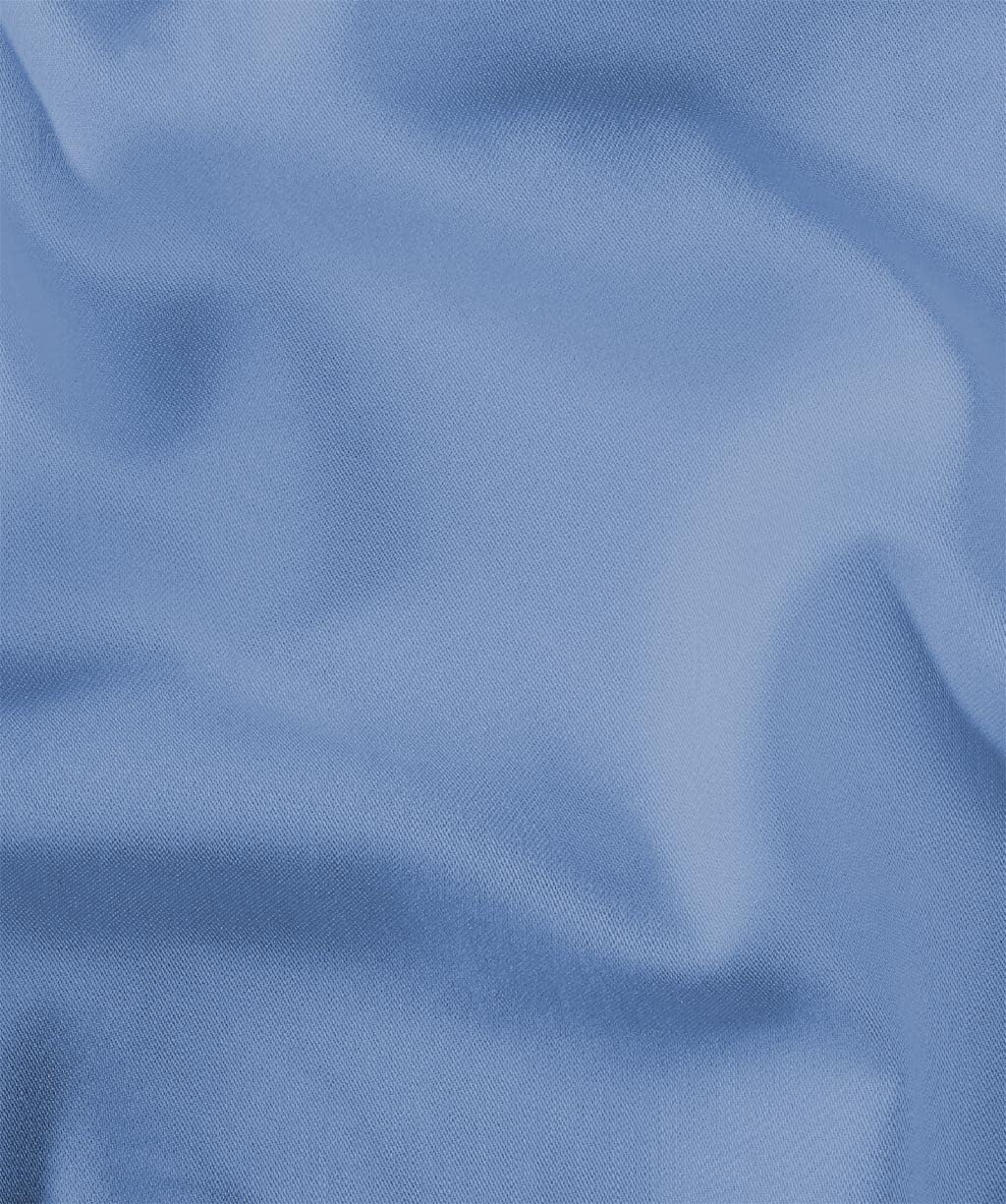fleuresse L Uni-Colours-Bettlaken, Mako-Satin, Mittelblau, 270 x 260