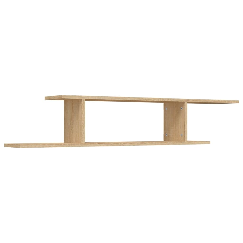 vidaXL TV Wandregal Lowboard Wandboard Schweberegal Hängeregal Dekoregal Freischwebend Regal Bücherr