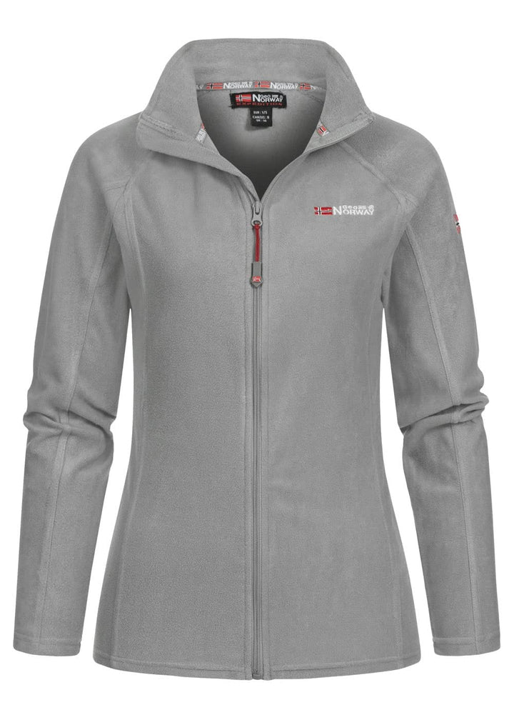 Geographical Norway Damen Fleece Tug S Hellgrau, S Hellgrau