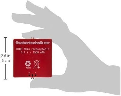 Fischertechnik GmbH 34969 Block fischertechnik Plus Akku Accu Set, Konstruktionsbaukasten, Ergänzung
