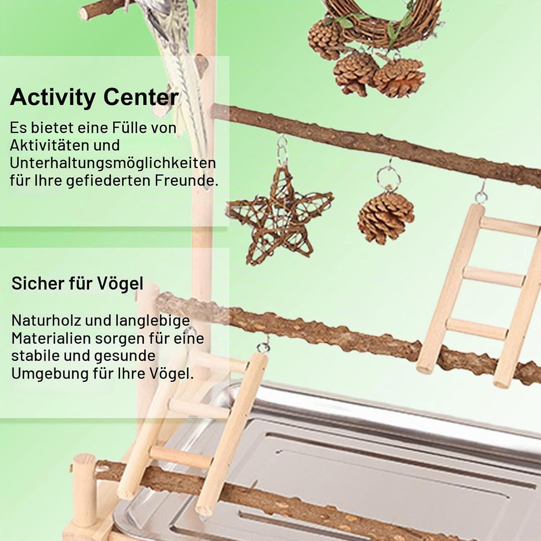 Vogelspielplatz Wellensittich Spielplatz Spielzeug, Grosser vogel Spielplatz mit Schaukel Sitzstange