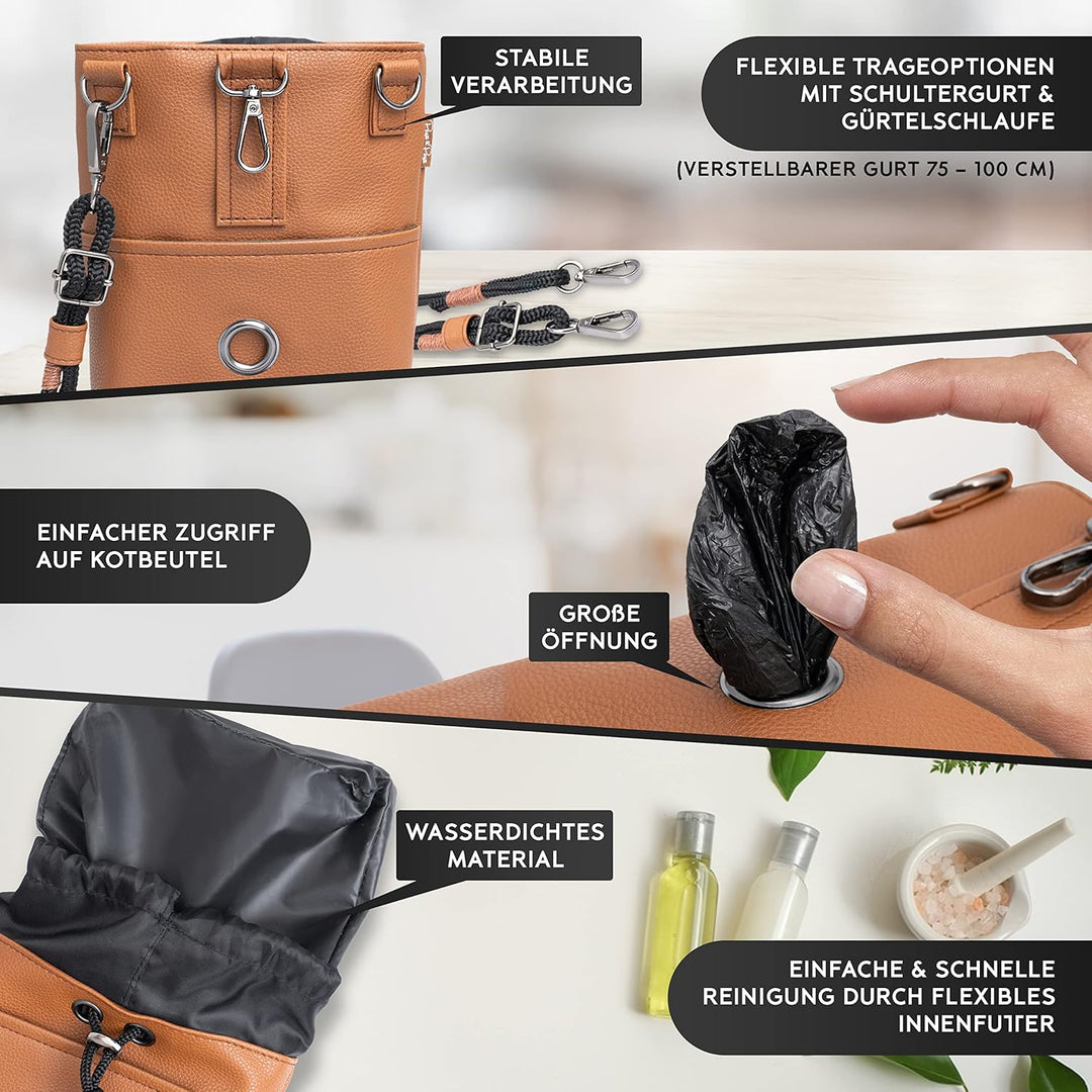 Pawz&Pawz Leckerlitasche für Hunde | Die stylische Wahl für Futterbeutel Hundetraining & Welpen-Erzi