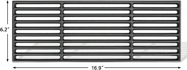 GFTIME 43 x 72,5cm Gusseisen Grillrost und Grillplatte für Charbroil Advantage 225s, Enders Boston 4