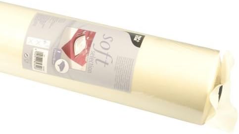Papstar, Tischdecke, stoffähnlich, Vlies "soft selection" 40 m x 1,18 m creme, #84192