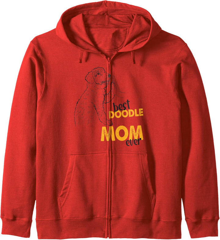 Beste Doodle Mom Ever Doodle Mama Hund Doodle Mama Kapuzenjacke