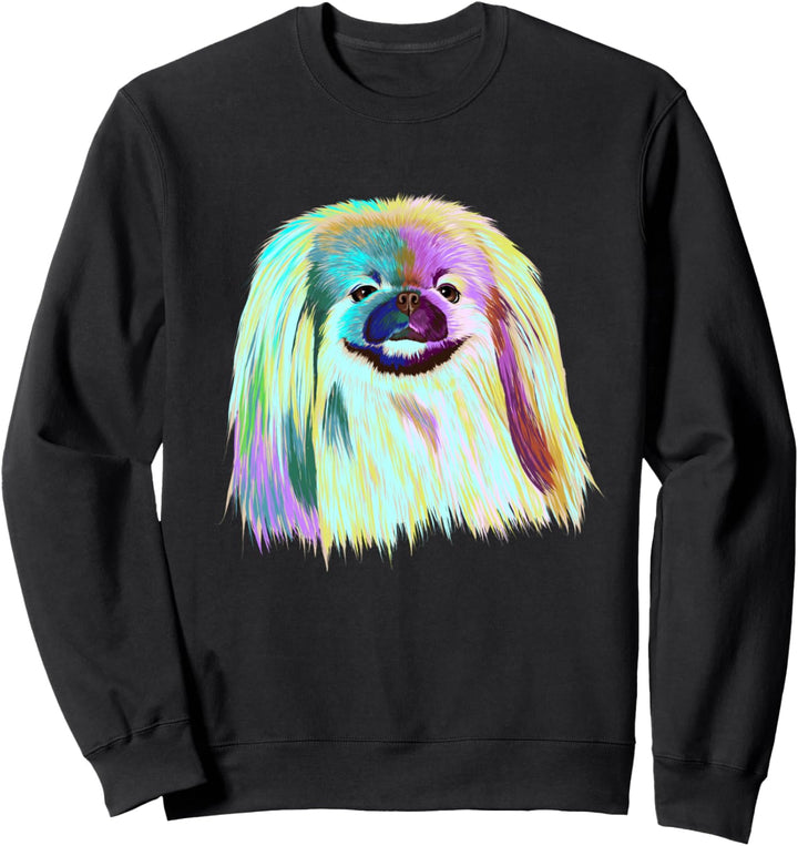 Splash Hund Pekingese Sweatshirt
