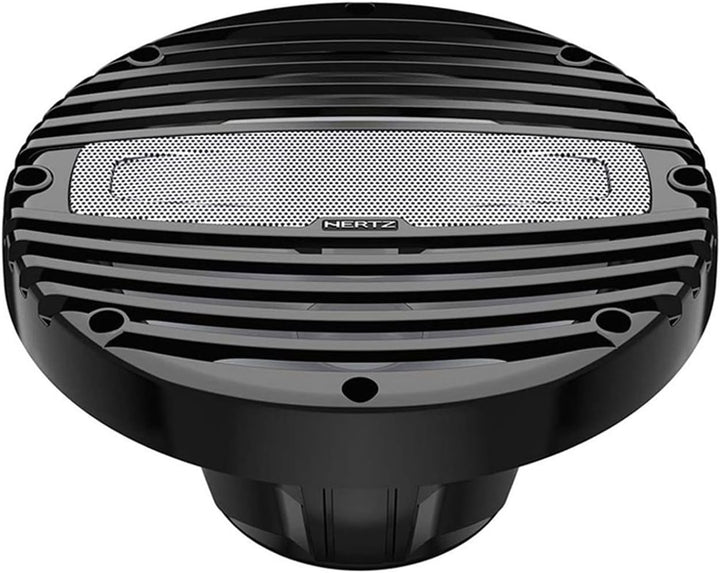 Hertz HMX 8-LD-TC | 20cm Hochleistungs Marine Koaxial Lautsprecher schwarz | RGB-LED