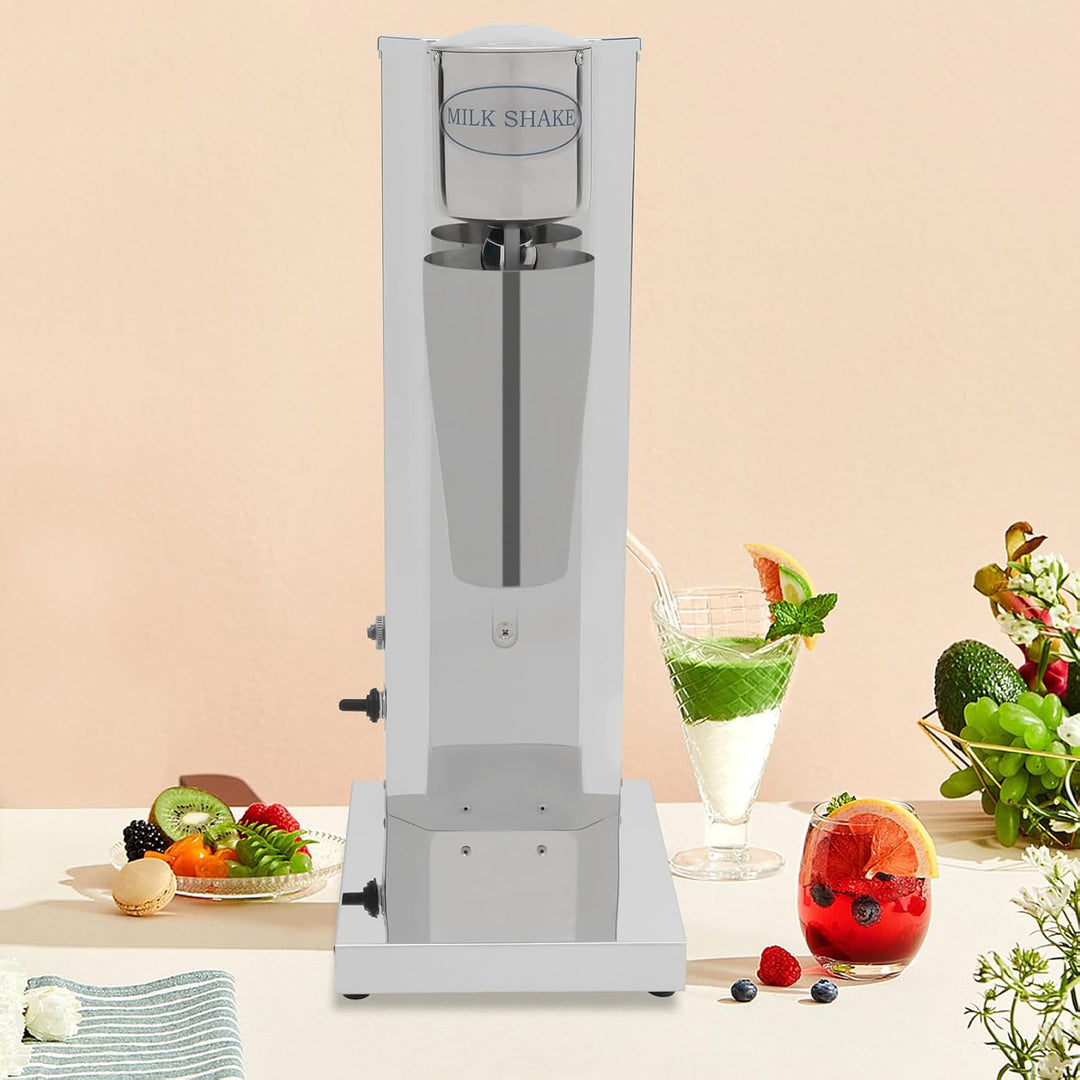 650ML Elektrisch Milchshakemaschine Eiweissshaker Barmixer Cocktailshaker 180W Standmixer Milchshake