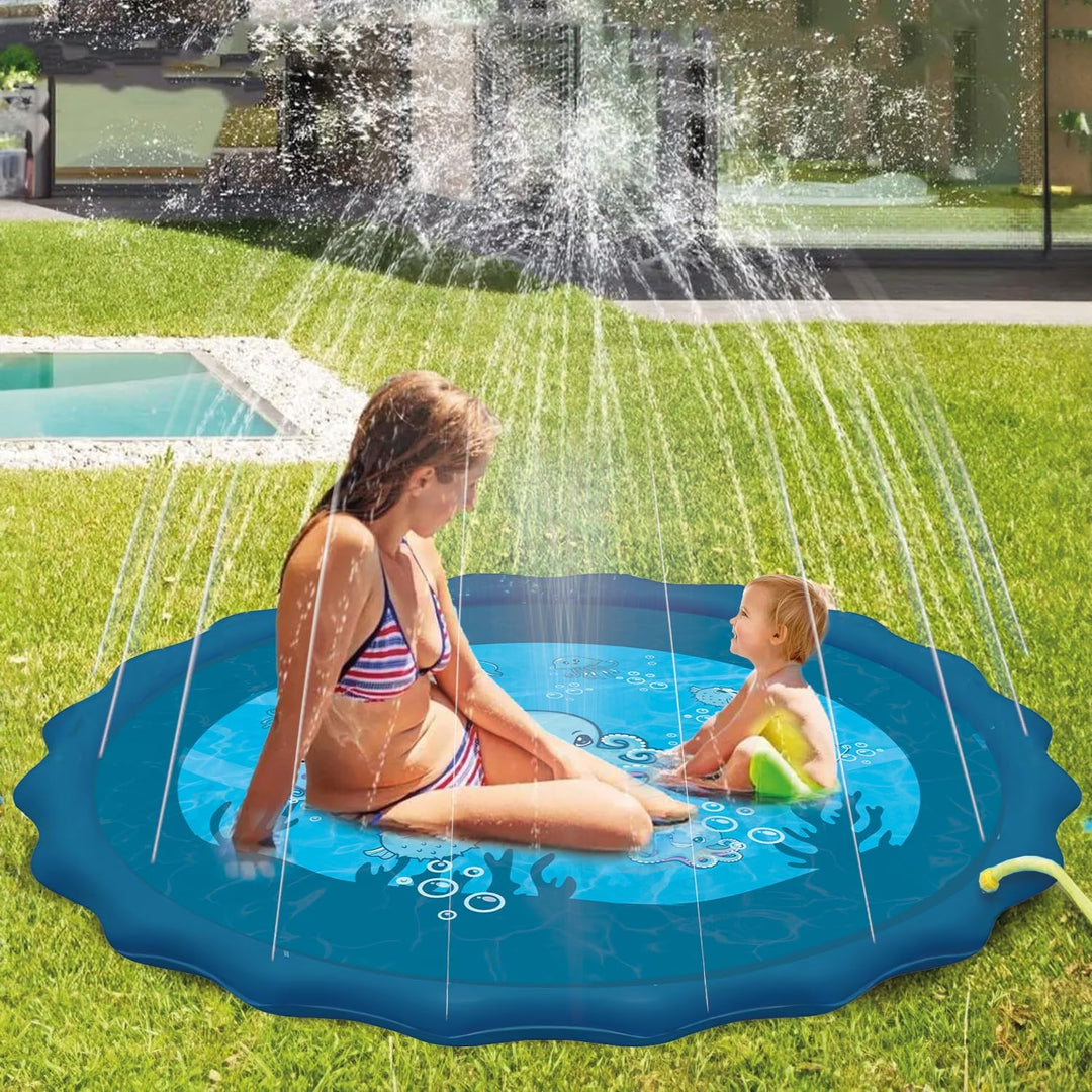 Super Splash® | Kinder Wasserspielgeräte | Pool mit Wasserdüsen | Kinder-Teppichspielzeug für drauss