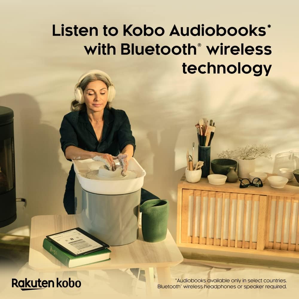 Kobo Elipsa 2E | eReader | 10.3” Glare-Free Touchscreen with ComfortLight PRO | Includes Kobo Stylus