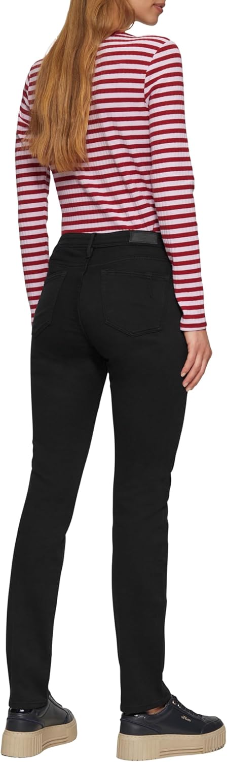 s.Oliver Jeans Betsy/Slim Fit/Mid Rise/Slim Leg 34W / 30L Schwarz, 34W / 30L Schwarz