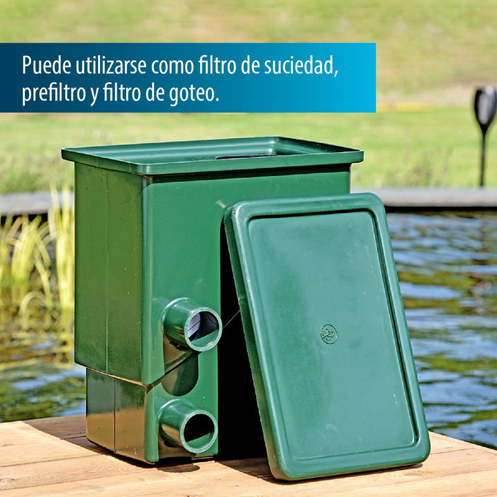 AquaForte CompactSieve, 49x32x55cm, Siebelement 40x24cm und Durchlass 300 Micron, Max. Leistung 15m³