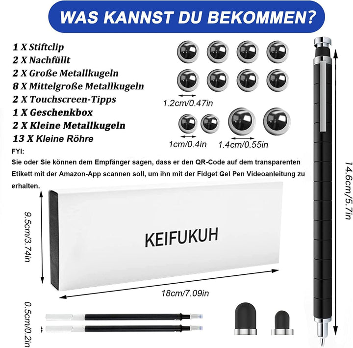 Fidget Gelstifte Männer Teenager-Junge Geschenke - Lustige Geburtstagsgeschenk Valentinstagsgeschenk