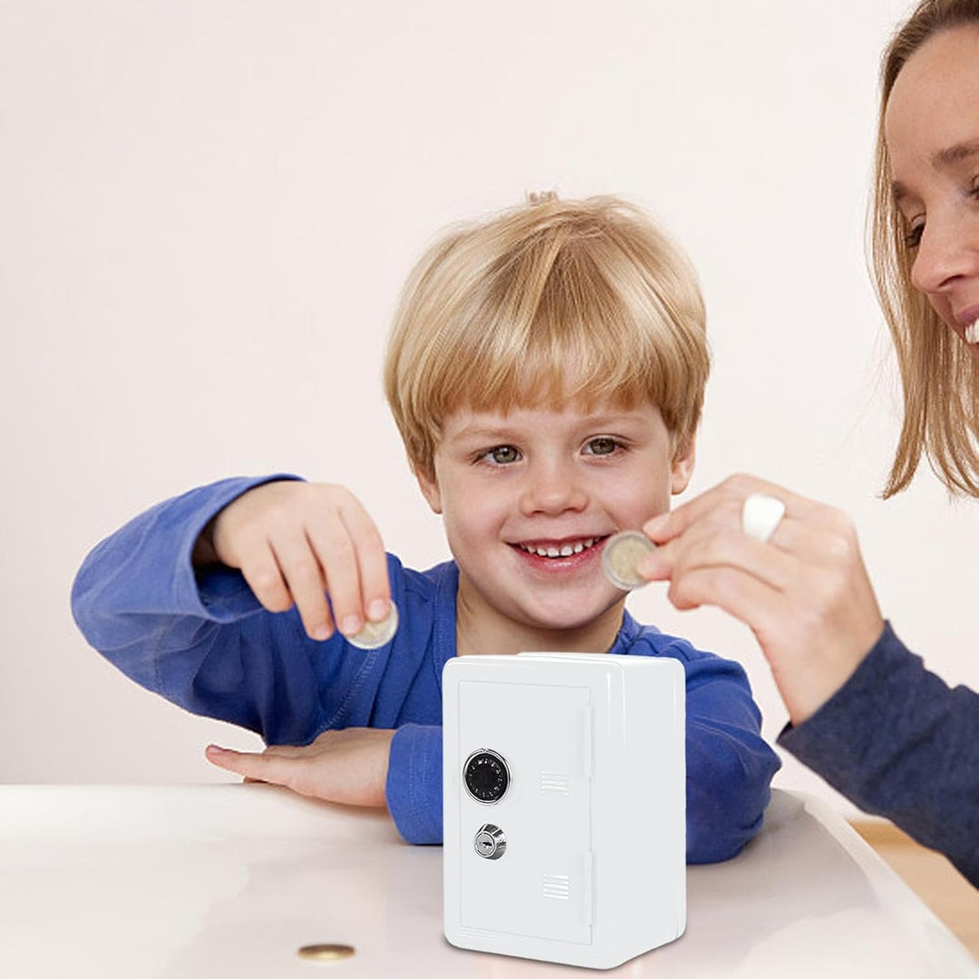 Kinder-Geldkassette | Geldkassette aus Metall für Kinder,Geldaufbewahrungsbox mit Passwort-Rad-Desig