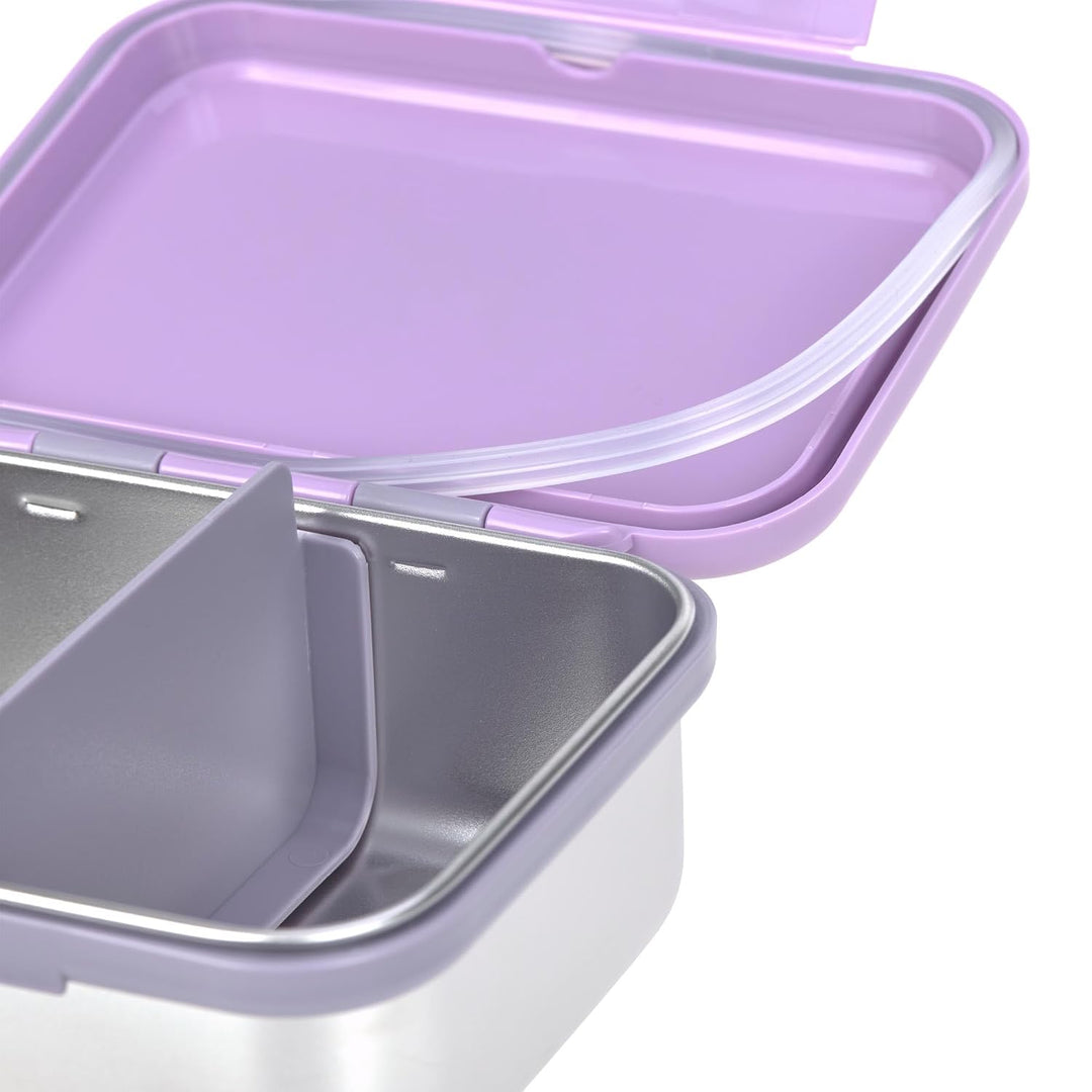 LÄSSIG Kinder Brotdose Edelstahl Lunchbox Frühstücksbox Nachhaltig Kindergarten Schule/Lunchbox Stai