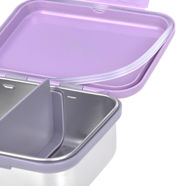 LÄSSIG Kinder Brotdose Edelstahl Lunchbox Frühstücksbox Nachhaltig Kindergarten Schule/Lunchbox Stai