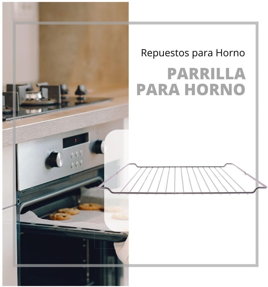 460x370x25 mm Universal Backrost/Backgitter/Ofengitter/Grillrost verchromt passend für BSH - Gruppe: