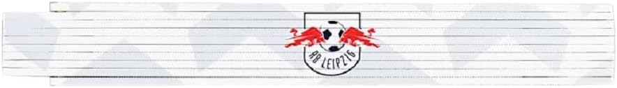 RB Leipzig Zollstock - Die Roten Bullen/Logo - weiss Gliedermassstab RBL Schmiege - Plus Lesezeichen