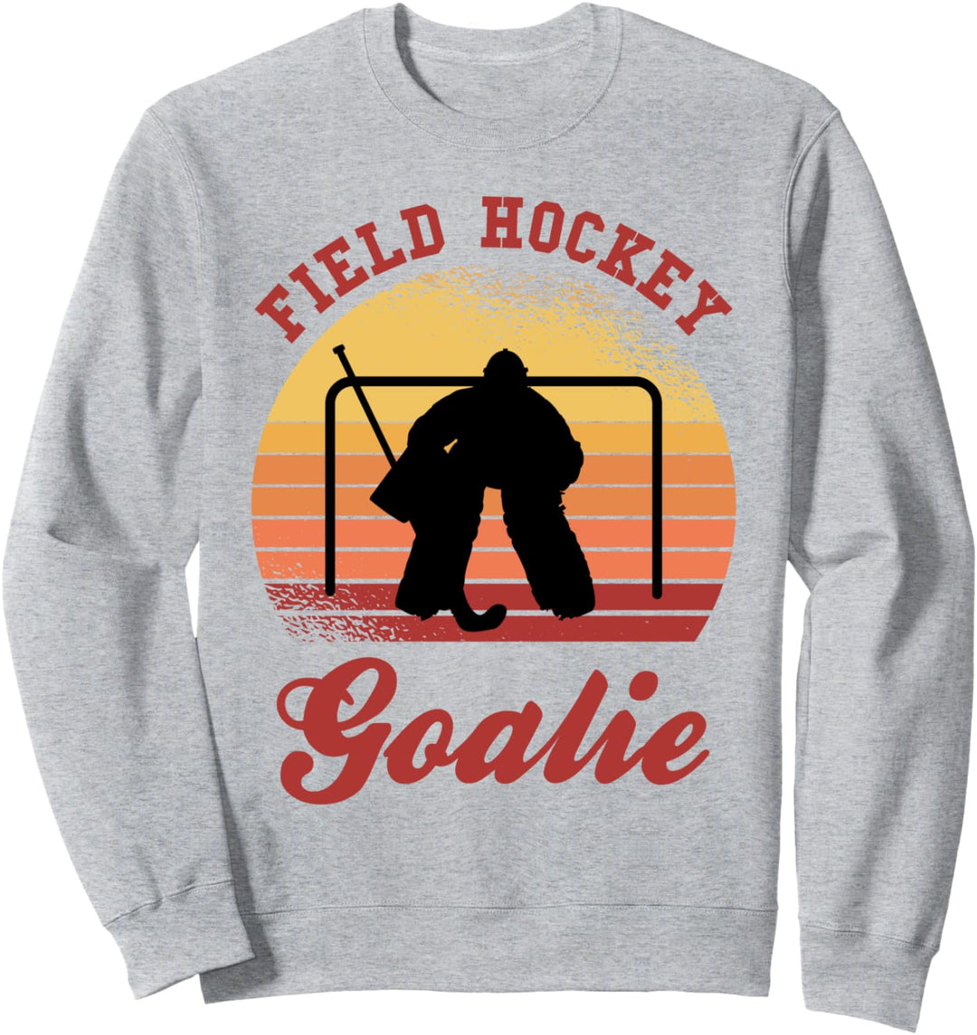 Feldhockey Torwart Hockey Torwart Hockey Spieler Sport Sweatshirt