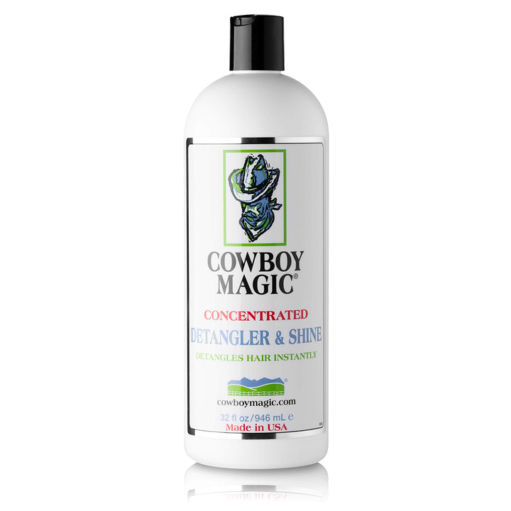 Cowboy Magic Cowboy Magie Detangler & Shine-32 Oz, Clear, Unisex
