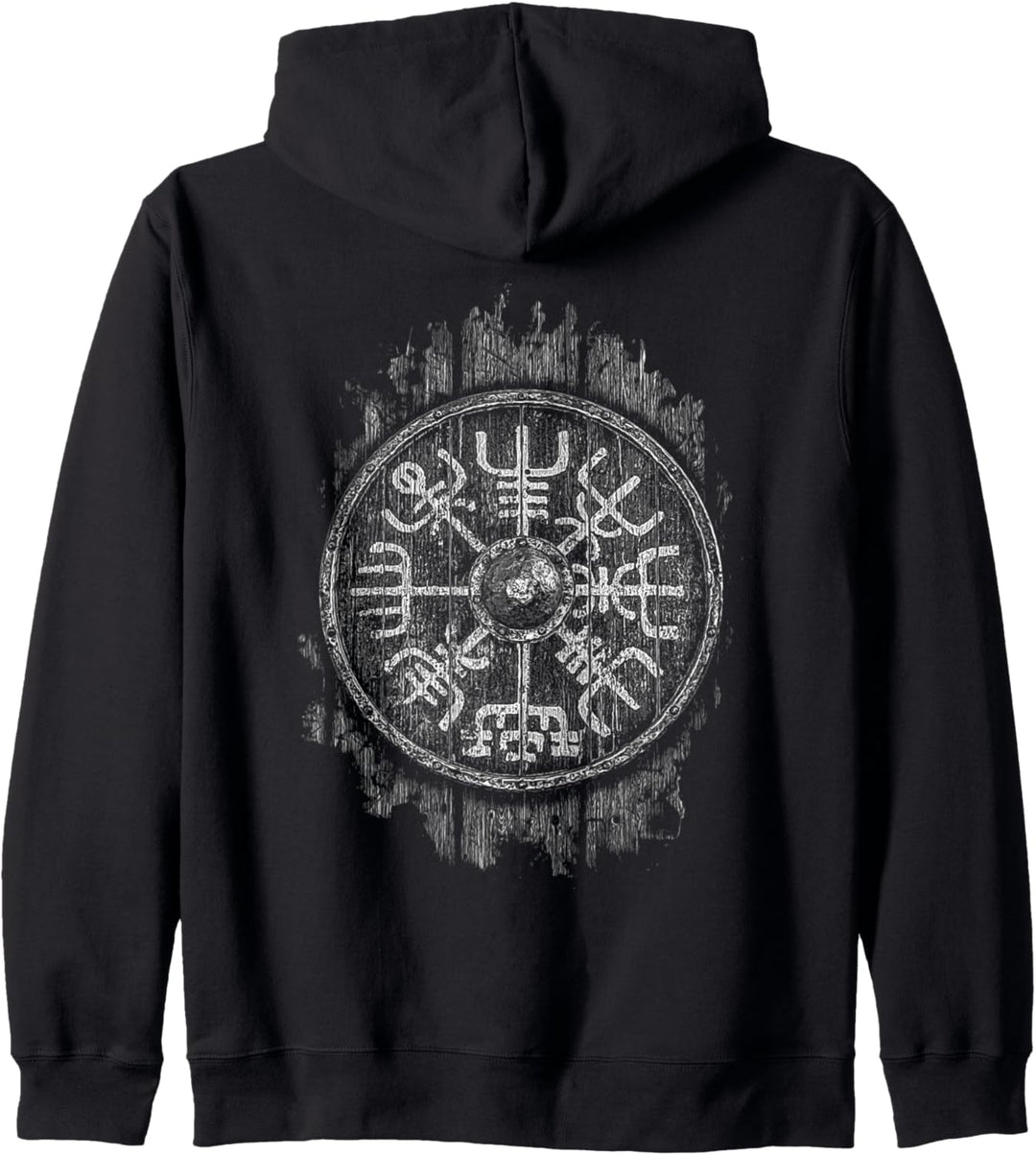 Wikinger Vegvisir Nordische Mythologie Kampf Krieger Kapuzenjacke