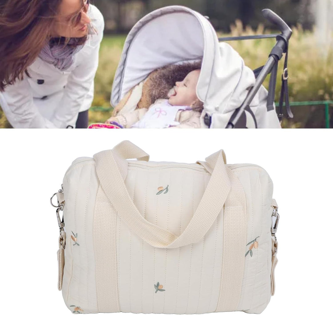 Focket Baby Kinderwagen Organizer, Universal grosse Raum Baby Windel Tasche mit Reissverschluss, Sti